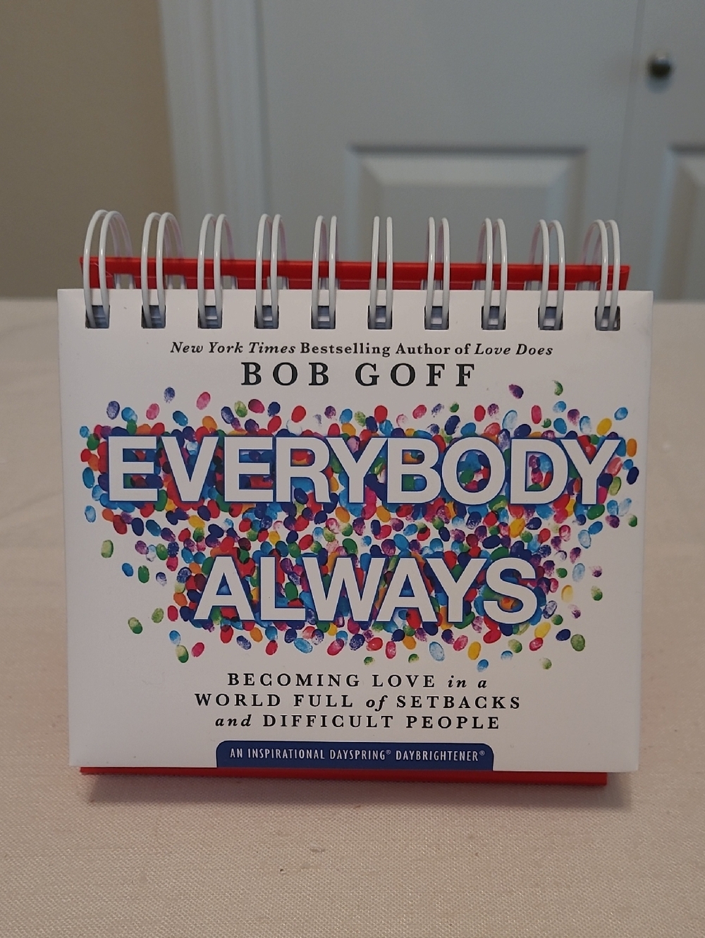 Bob Goff "Everybody Always" Spiral Daybrightener - Multicolor
